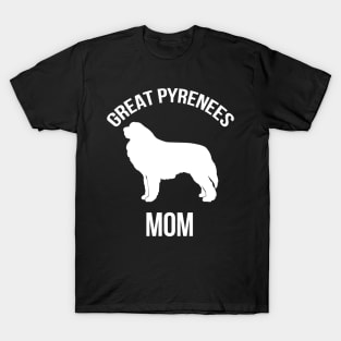 Great Pyrenees Mom Dog Fur Mama T-Shirt